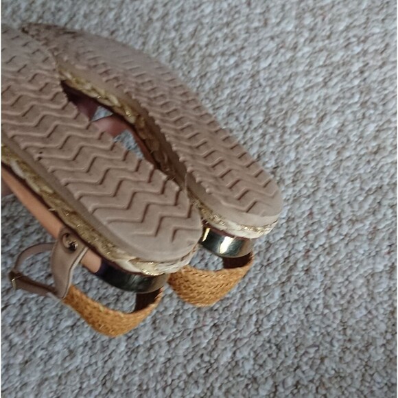 Casadei Brown Leather Ankle Strap Flat Sandals Size 37.5 - Picture 12 of 12